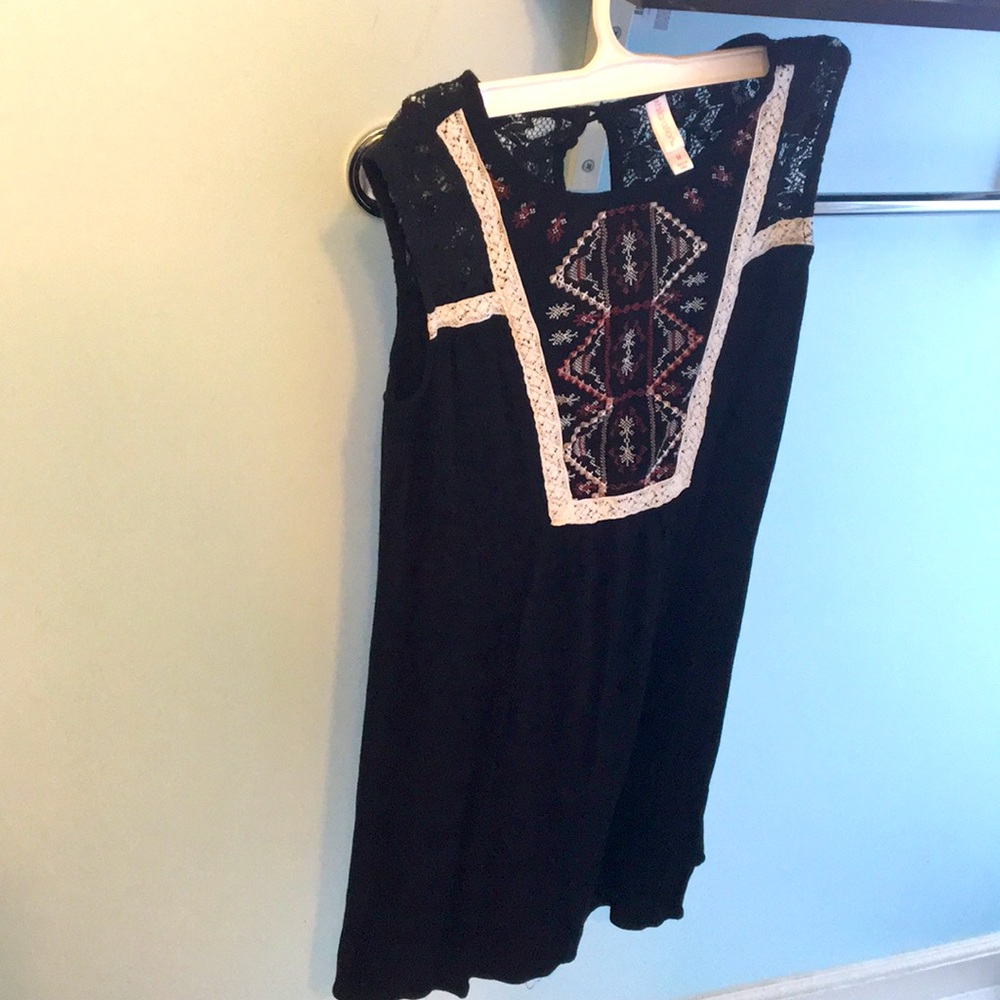 Cute short black dress